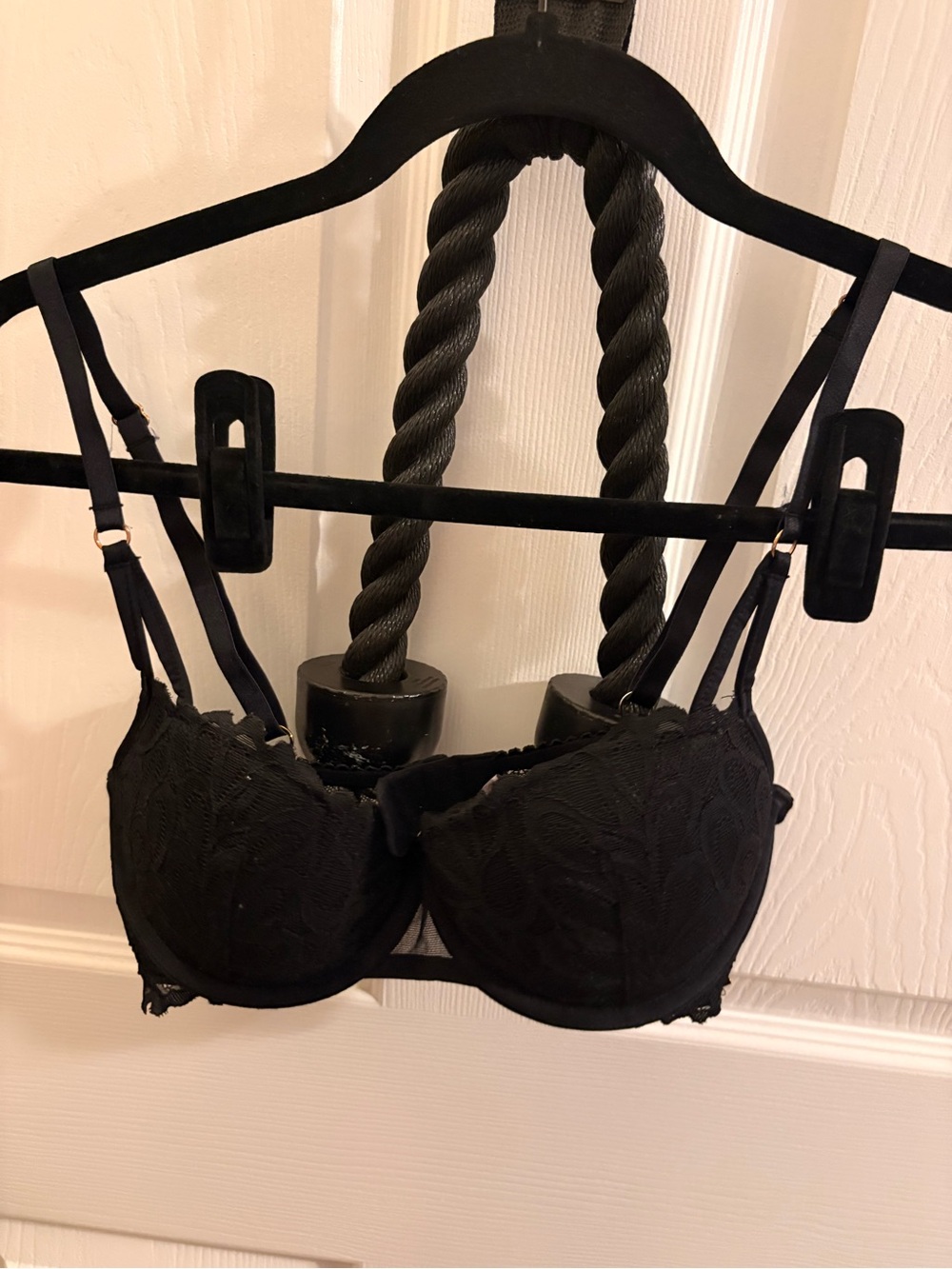 Savage X Fenty Black Lace Bra